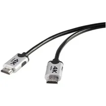 SpeaKa Professional HDMI Anschlusskabel HDMI-A Stecker HDMI-A Stecker 300 m Schwarz