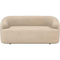2-Sitzer INOSIGN "Nergal, Einzelsofa, organisches Design, Brite 177cm", grau (taupe), B:177cm H:81cm T:113cm, 100% Polyester, Sofas, Modernes Design, schlichte Optik, stilvoller Blickfang im Wohnzimmer