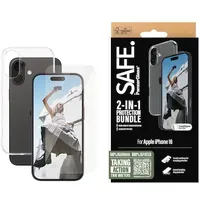 Panzer Glass SAFE. by PanzerGlass 2-in-1 Schutz Set TPU Case + Glas iPhone 16