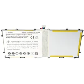 AccuCell Nachbau Akku passend für Google Nexus 10 Akku SP3496A8H, SP3496A8H(1S2P), Samsung GT-P8110, GTP8110-HA32ARB
