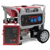 GeoTech PRO GGP 9500 ESA -Benzin-Stromerzeuger mit Rädern - AVR-Regelung - Elektrostarter 7.9 kW - Dauerleistung 7.55 kW einphasig + ATS