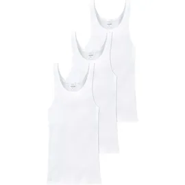 SCHIESSER Original Classics Unterhemd weiß 4er Pack
