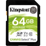 Kingston SDXC Canvas Select Plus 64GB Class 10 UHS-I V10