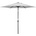 Schirme Bilbao Ø 220 cm silbergrau