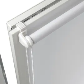 Deco Company Klemmrollo Uni 95 x 150 cm Weiß