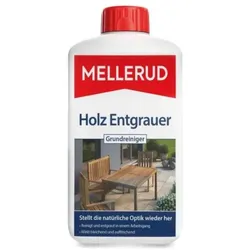 MELLERUD Holz Entgrauer Grundreiniger, 1 Liter, 2001002756