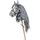 hkm kids Hobby Horse, Grau