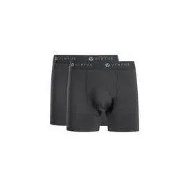 Virtus Boxershorts im 2er Pack Ontel SCHWARZ|SCHWARZ|SCHWARZ L