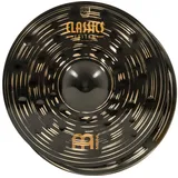 Meinl Cymbals Classics Custom Dark Hihat — 14 Zoll (Video) Schlagzeug Becken Paar (35,56cm) B12 Bronze, Dunkles Finish (CC14DAH)