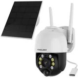 Foscam B4 PTZ Dome, inkl. Solarpanel