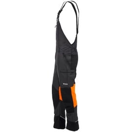 KOX Schnittschutz Latzhose Duro 3.0 Anthrazit/Orange Gr. 110 schlank und groß -