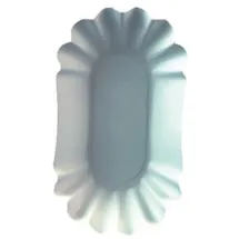 Papstar Schalen oval 9 cm x 16 cm 250 St. Weiß
