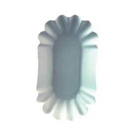 Papstar Schalen oval 9 cm x 16 cm 250 St. Weiß