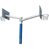 Sport-Thieme Basketballanlage "Fair Play Duo 2.0", Korb "Outdoor" abklappbar, Zielbrett: Aluminium