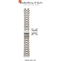 Hamilton Metall Rail Road Band-set Edelstahl H695.405.101 - Zweifarbig rosé