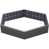 GARANTIA Ergo XL Stone 145 x 25 x 25 cm Grau
