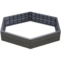 GARANTIA Ergo XL Stone 145 x 25 x 25 cm Grau