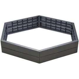 GARANTIA Ergo XL Stone 145 x 25 x 25 cm Grau