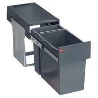 HAILO Mülleimer Küche, Einbau ab 30cm Schrank, Trennsystem 2