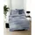 KAEPPEL Timeless Gestreift Blau 200 x 200 cm + 2 x 80 x 80 cm