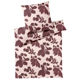 ELEGANTE Shadows Floral Lila/Rot 155 x 220 cm + 80 x 80 cm