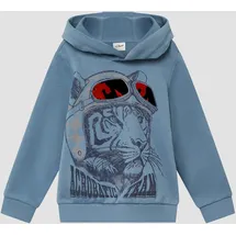 s.Oliver Hoodie aus Baumwollmix mit Folienprint - 92/98