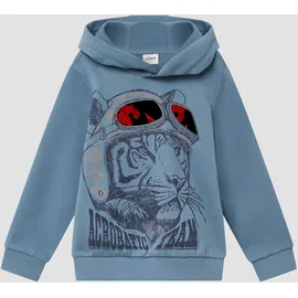 s.Oliver Hoodie aus Baumwollmix mit Folienprint - 92/98