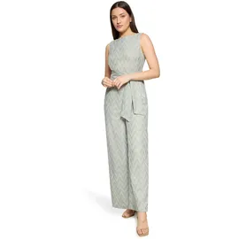 Betty Barclay Damen mit Bindegürtel 46, Blau/Grün - 46W