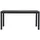 VCM Capo Gartentisch 160-240 x 100 x 75 cm Schwarz