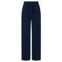 More & More Weite fließende Hose Blau 36