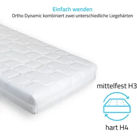 Home Deluxe BeCo Ortho DYNAMIC Matratze 7-Zonen, mittelfest-fest, 90x200 cm