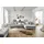 die planbar Ecksofa DIE PLANBAR "MP-IN14007, Breite 306 & 318 cm wählbar", grau, B:306cm H:84cm T:197cm, 100% Polyester, Sofas, Ecksofa, wahlweise mit Bettfunktion und verstellbaren Kopfstützen, in Cord