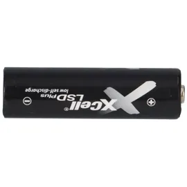 XCell 12x XCell Mignon Akku AA LSD Plus Ni-MH 1,2V 2550 mAh low self-discharge + 3x Akkubox