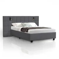 Juskys  Luzano 140x200 cm Dunkelgrau