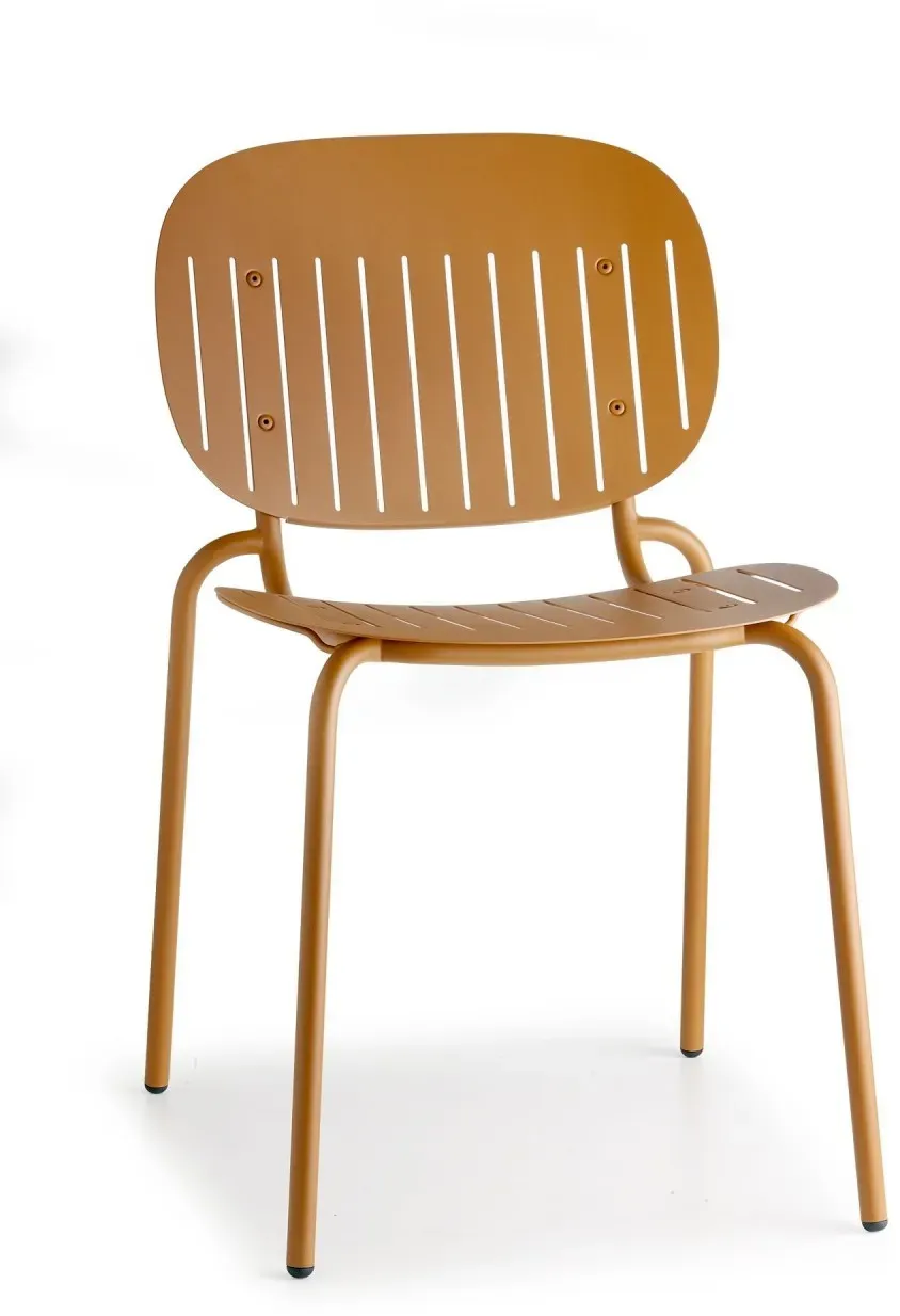 Stapelstuhl Si-Si Barcode - ZE - terracotta