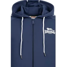 Lonsdale Achavanich Reißverschlusspullover Herren Dark Navy/White 3XL