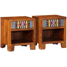 vidaXL Nachtschrank 40 x 35 x 45 cm Braun
