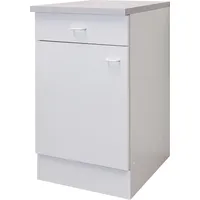 Flex-Well Unterschrank Flex-Well Rapido 47 x 50 x 85 cm Weiß