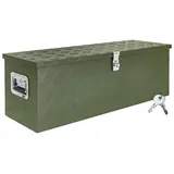 Trucky Alubox Aluminium D100 Grün abschließbar