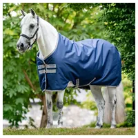 Horseware Amigo Ripstop 900D Turnout 100g, 160cm, Navy/Titanium Grey