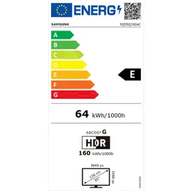 Samsung TQ55Q70D 55" QLED 4K Tizen Smart TV Q70D (EU-Modell)