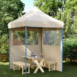 vidaXL Partyzelt Faltbar Pop-Up Beige 200x200x306 cm