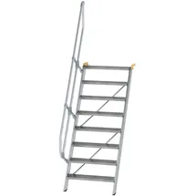 Günzburger MUNK Aluminium-Treppe Stufen 60° 8 Stufen