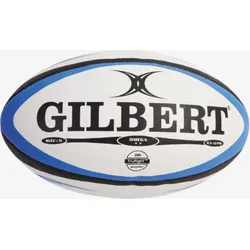 Rugby Ball Grösse 5 - Gilbert Omega weiss/blau EINHEITSFARBE 5