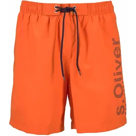 s.Oliver Badeshorts mit trendigem Logoprint orange XL