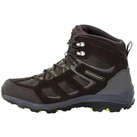 Jack Wolfskin Vojo 3 Texapore Mid Herren dark brown/lime 39.5