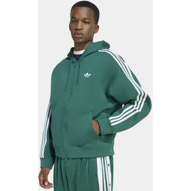 adidas Sweatjacke Sweatshirt grün/weiß XXL