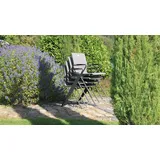 ACAMP Alpha Tex Stapelsessel 55 x 57 x 83 cm anthrazit 56096
