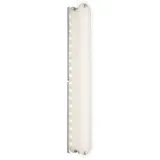 GLOBO Wandleuchte 9W 492Lm Chrom Glas teilsatiniert