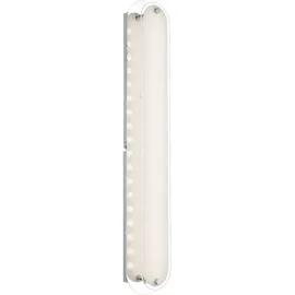 GLOBO Wandleuchte 9W 492Lm Chrom Glas teilsatiniert